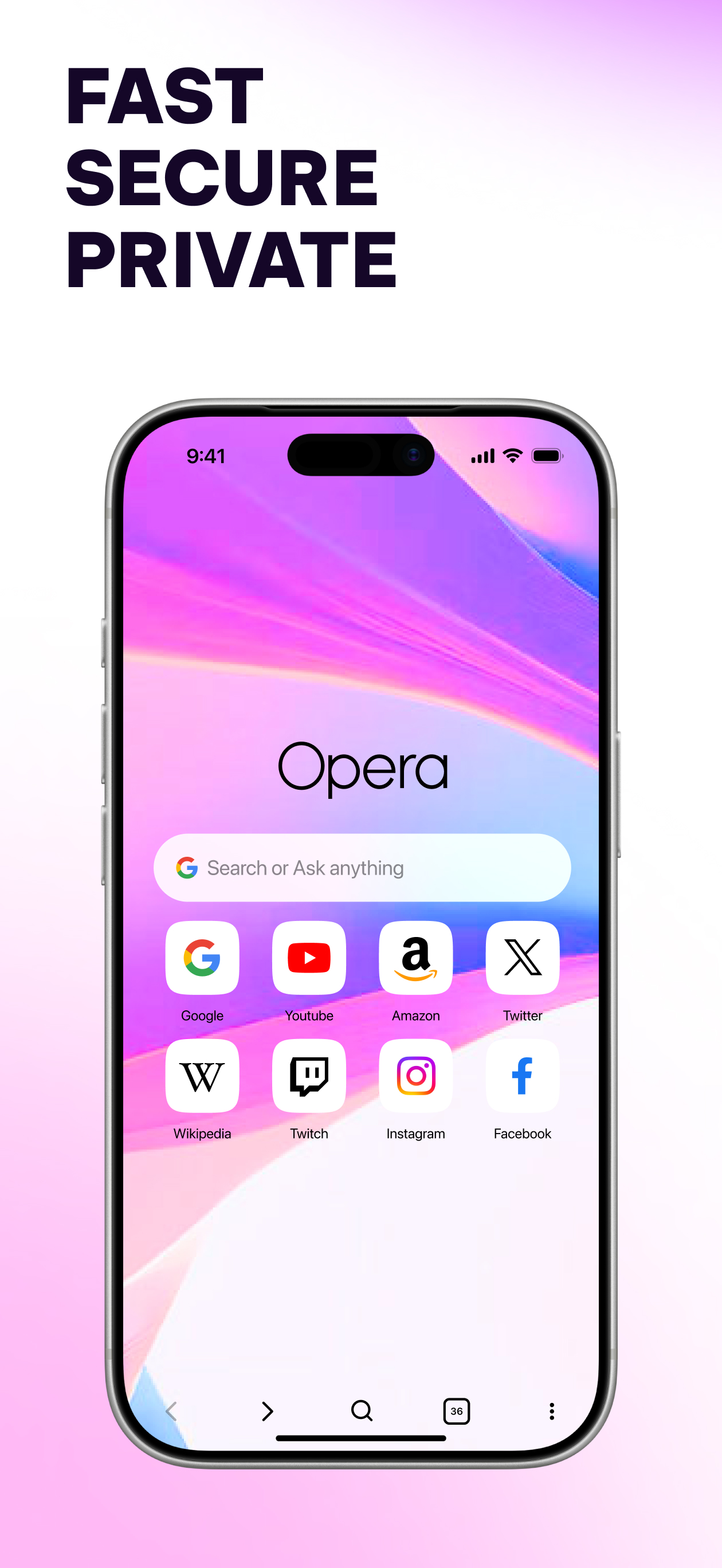 Opera Browser with VPN