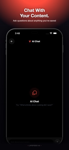 LifeFeed AI - Smart Bookmarks Screenshot 3 of 9