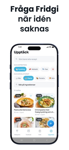 Fridgi: Recept Med Inköpslista iPhone screenshot 10