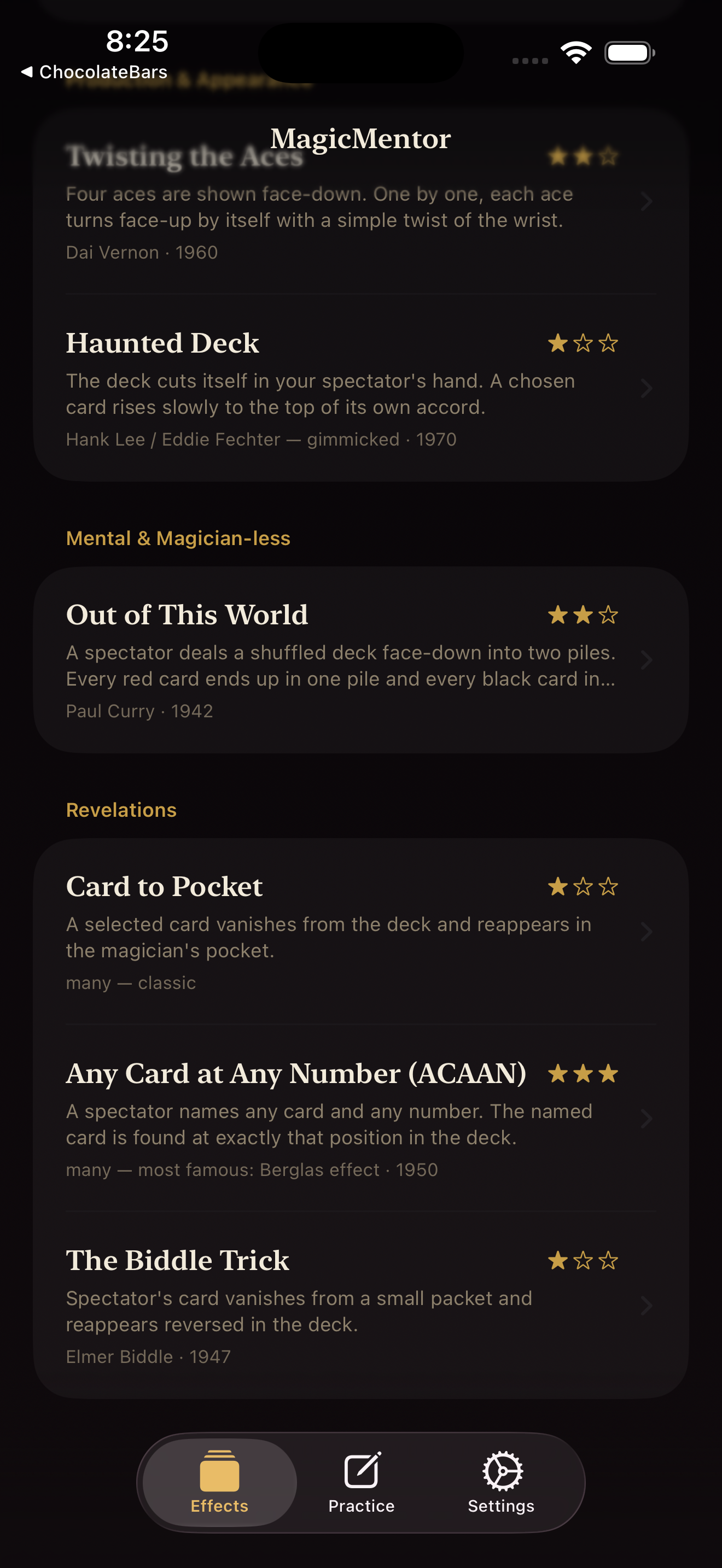 MagicMentor screenshot 2