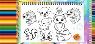 Animal Coloring Drawing 2026 iPhone screenshot