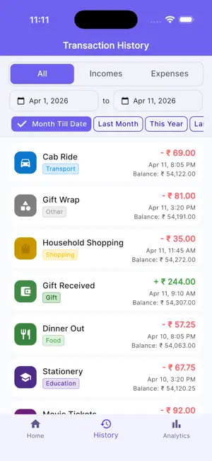 Hisab - Track Expense & Budget screenshot 3