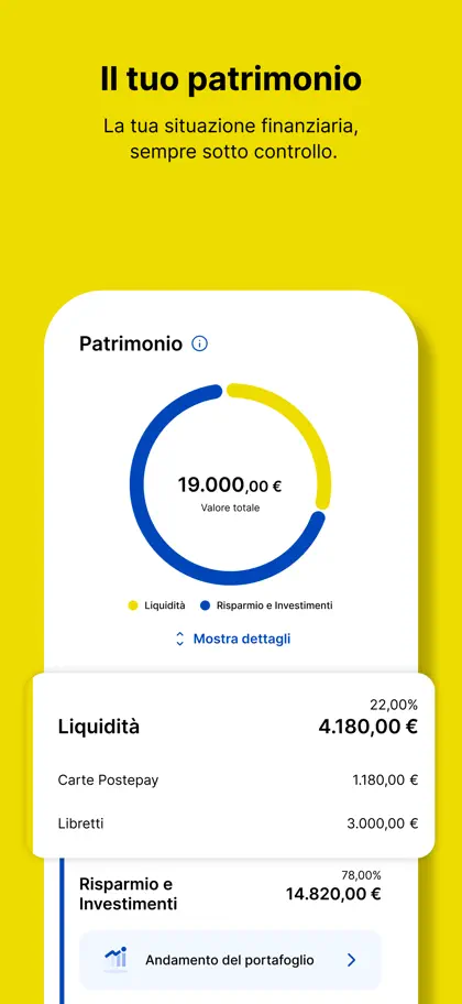 Screenshot 4 di 6 di Poste Italiane