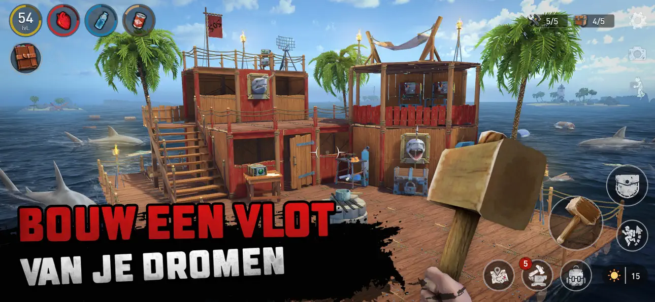 Raft Survival - Ocean Nomad Hack screenshot 3 - iOS game interface