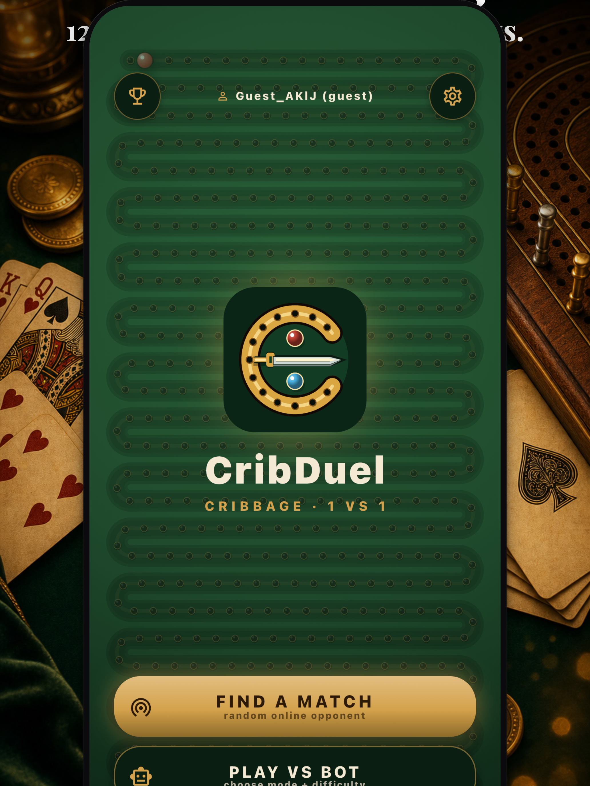 CribDuel: Cribbage 1v1 screenshot 6