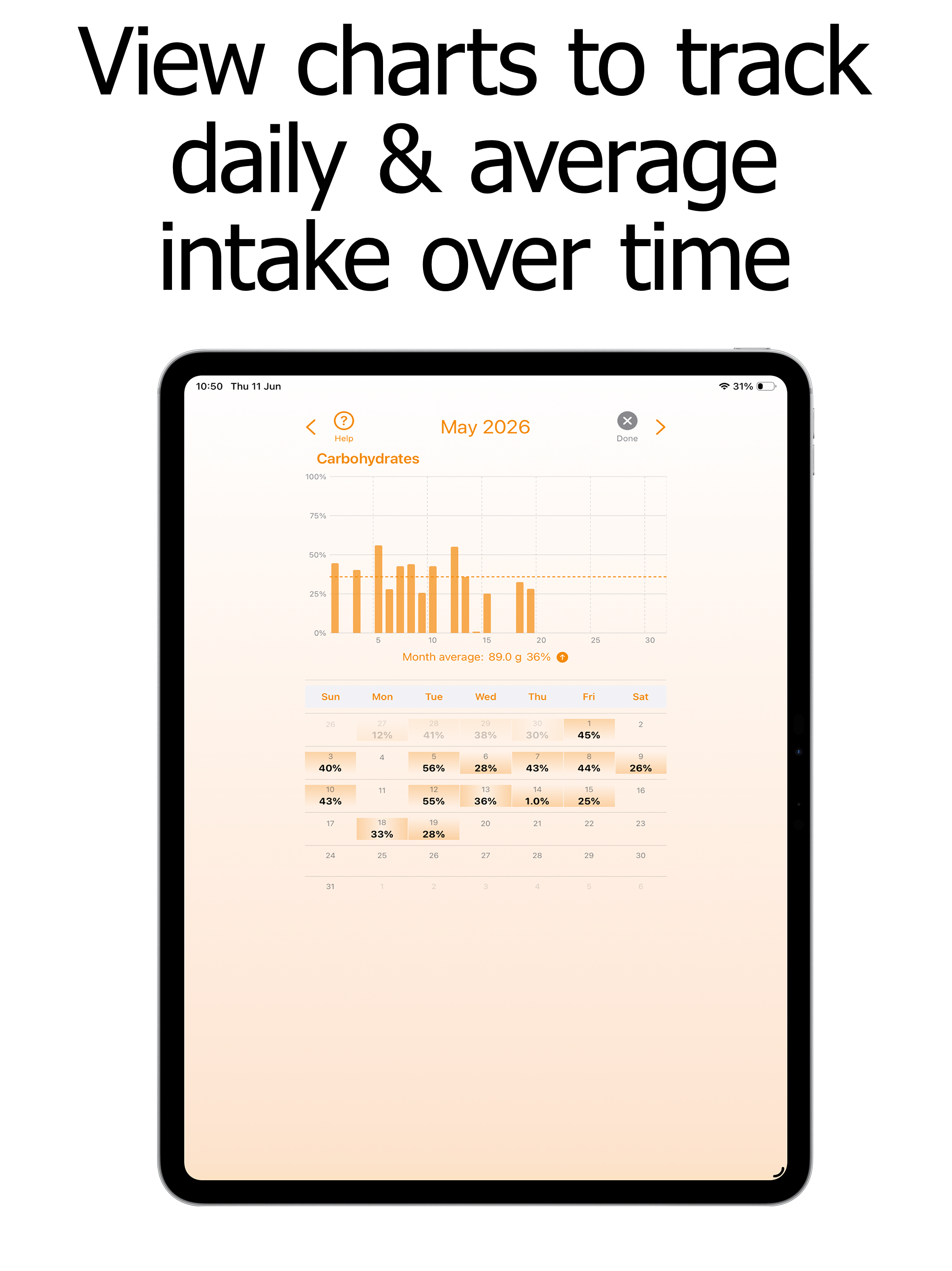 Carb Counter and Tracker screenshot 15