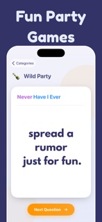 I Have Never - Fun Group Game screenshot 2