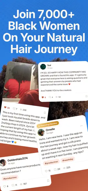 Shea: Hair Growth & Community screenshot 3