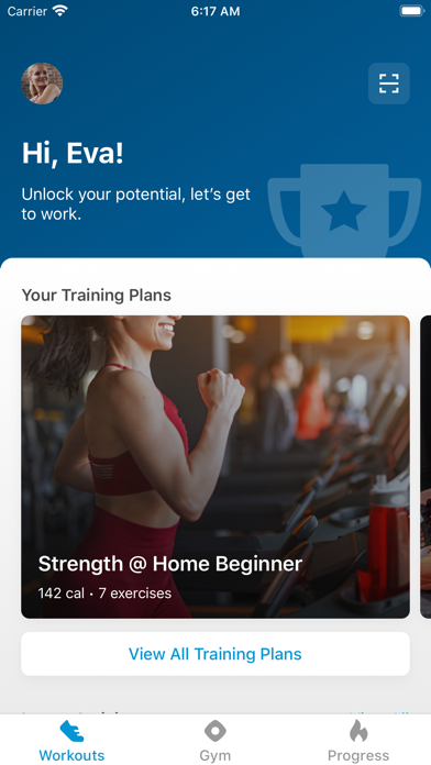 Franklin Fitness iPhone screenshot
