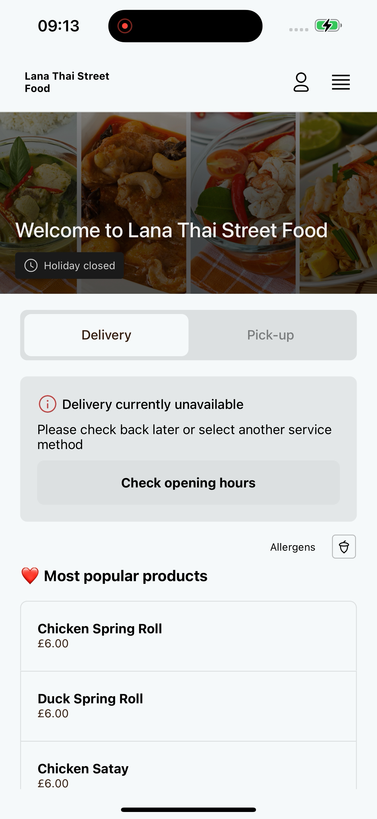 Lana Thai Street Food screenshot 5