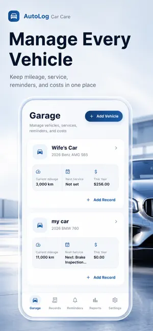 AutoLog Car Care screenshot 1