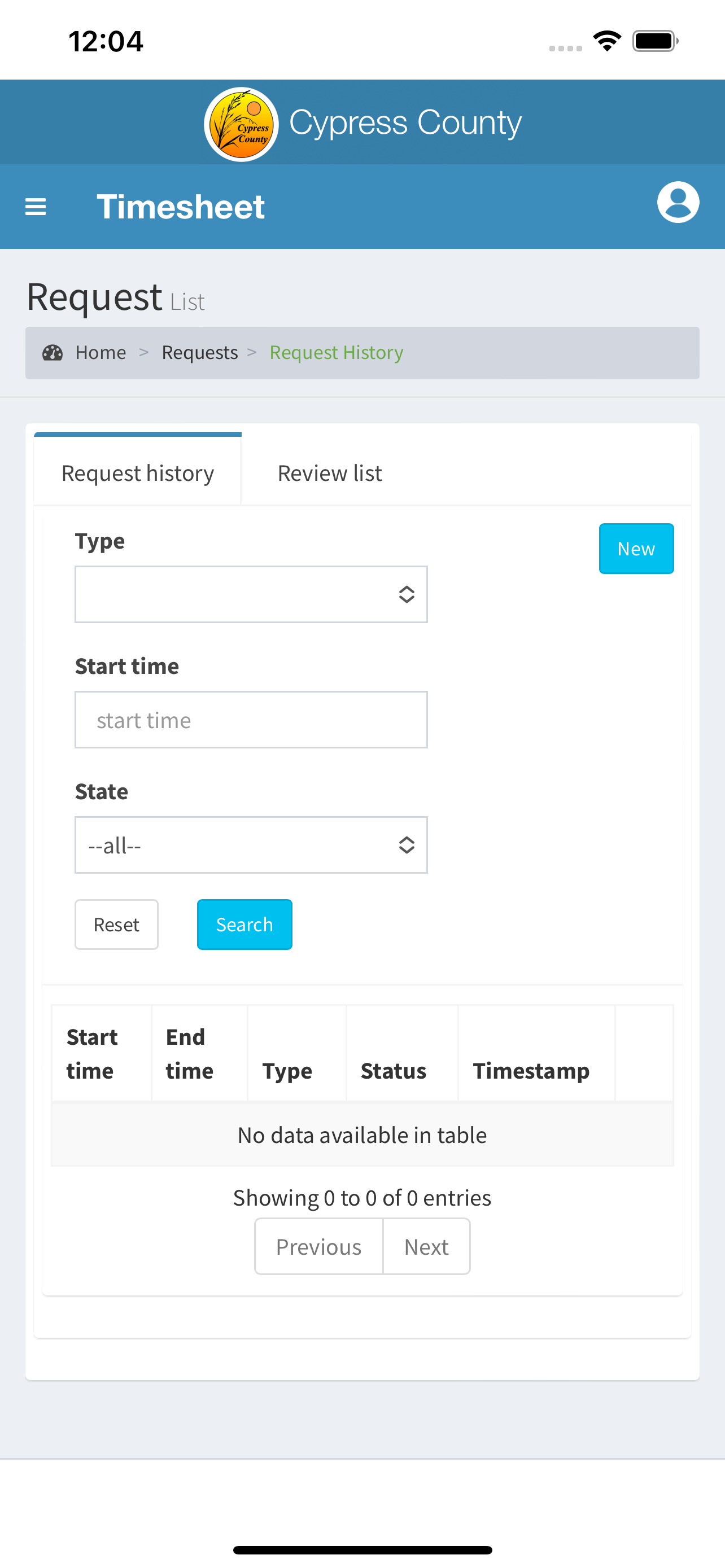 MRF Timesheet screenshot 5