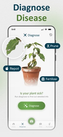 Plant Identifier: AI Diagnose iPhone screenshot