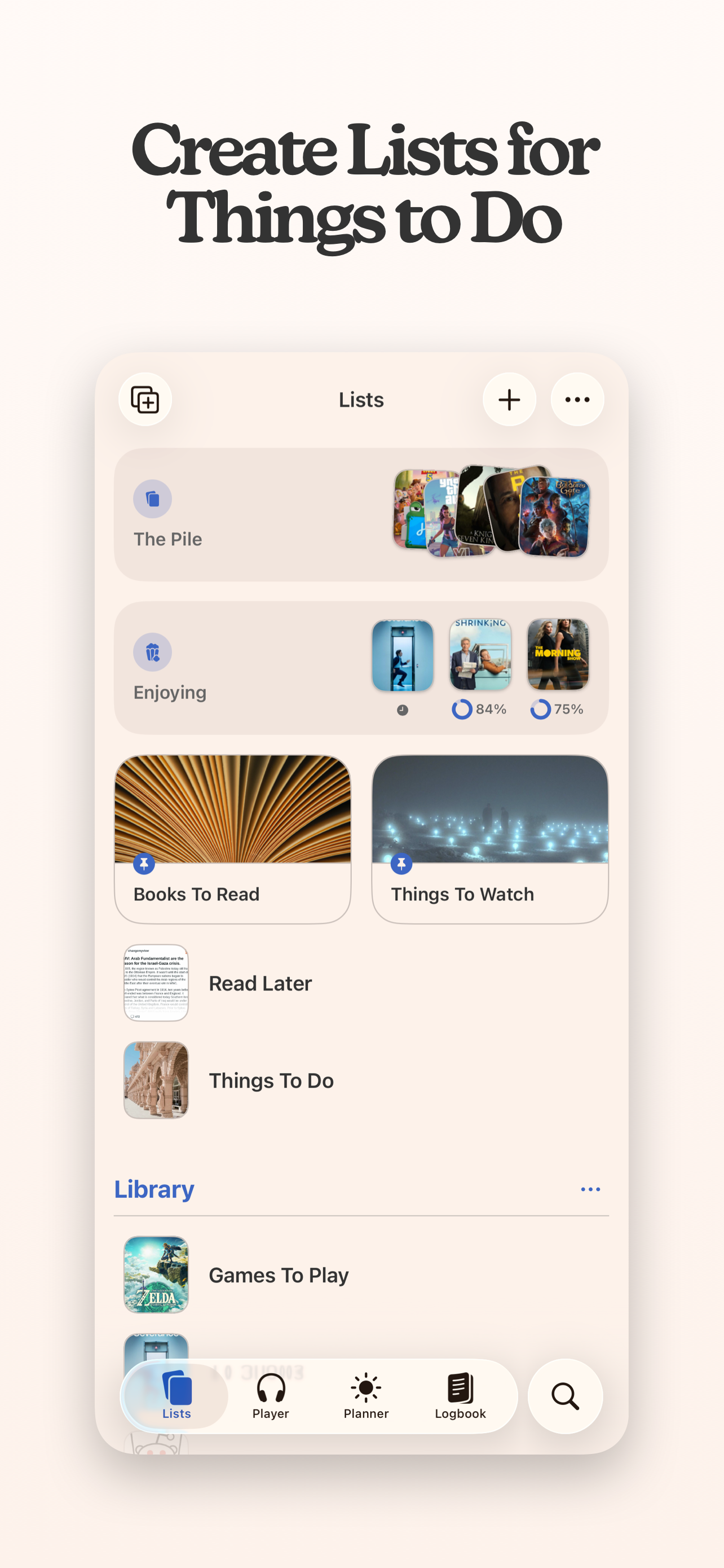 Sofa: Downtime Organizer screenshot 1