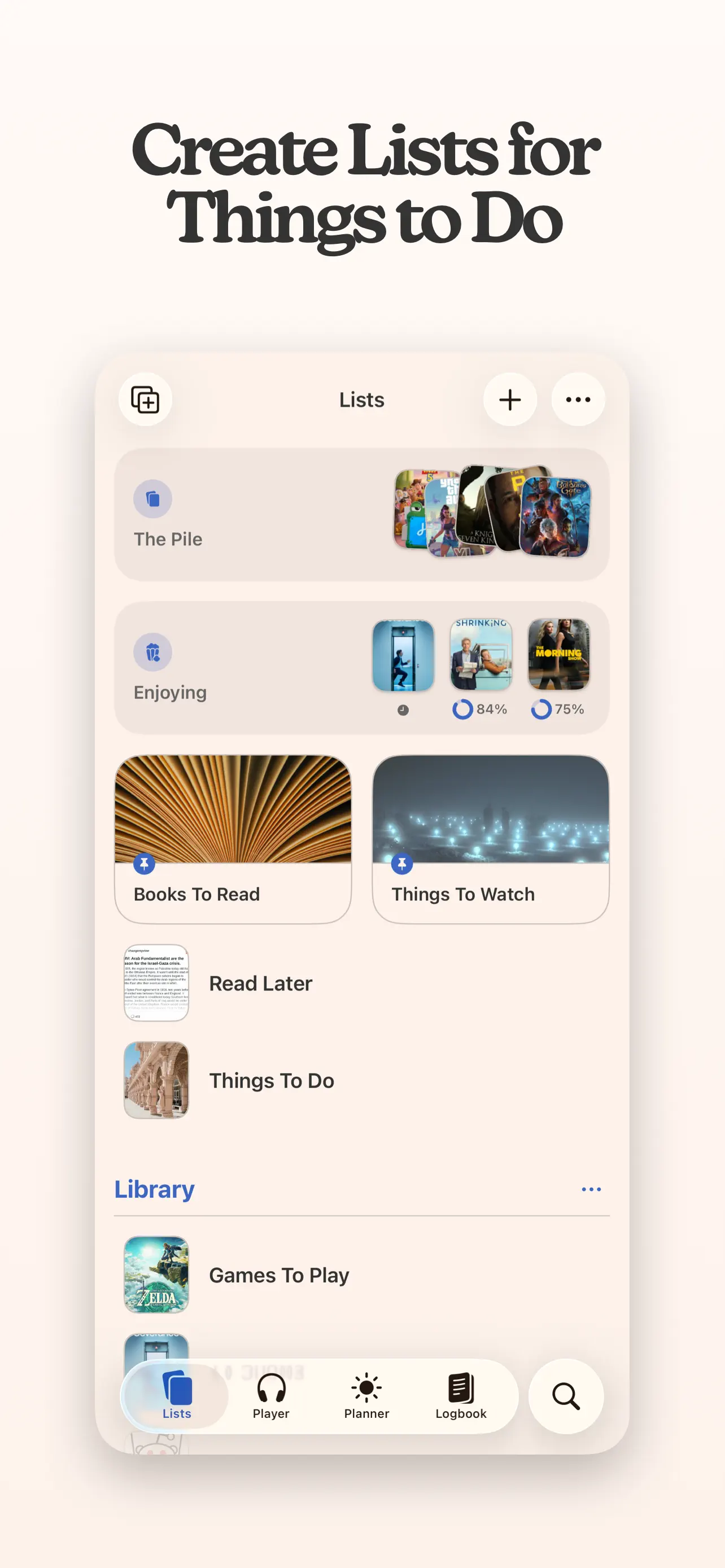Sofa: Downtime Organizer screenshot 1 of 6