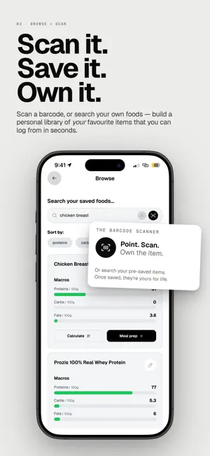 Macro Simple: Calorie Tracker screenshot 3