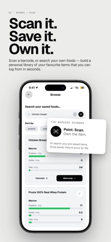 Macro Simple: Calorie Tracker Screenshot 3 of 8