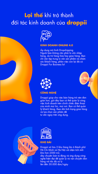 Droppii Biz-Dành cho người bán Screenshot