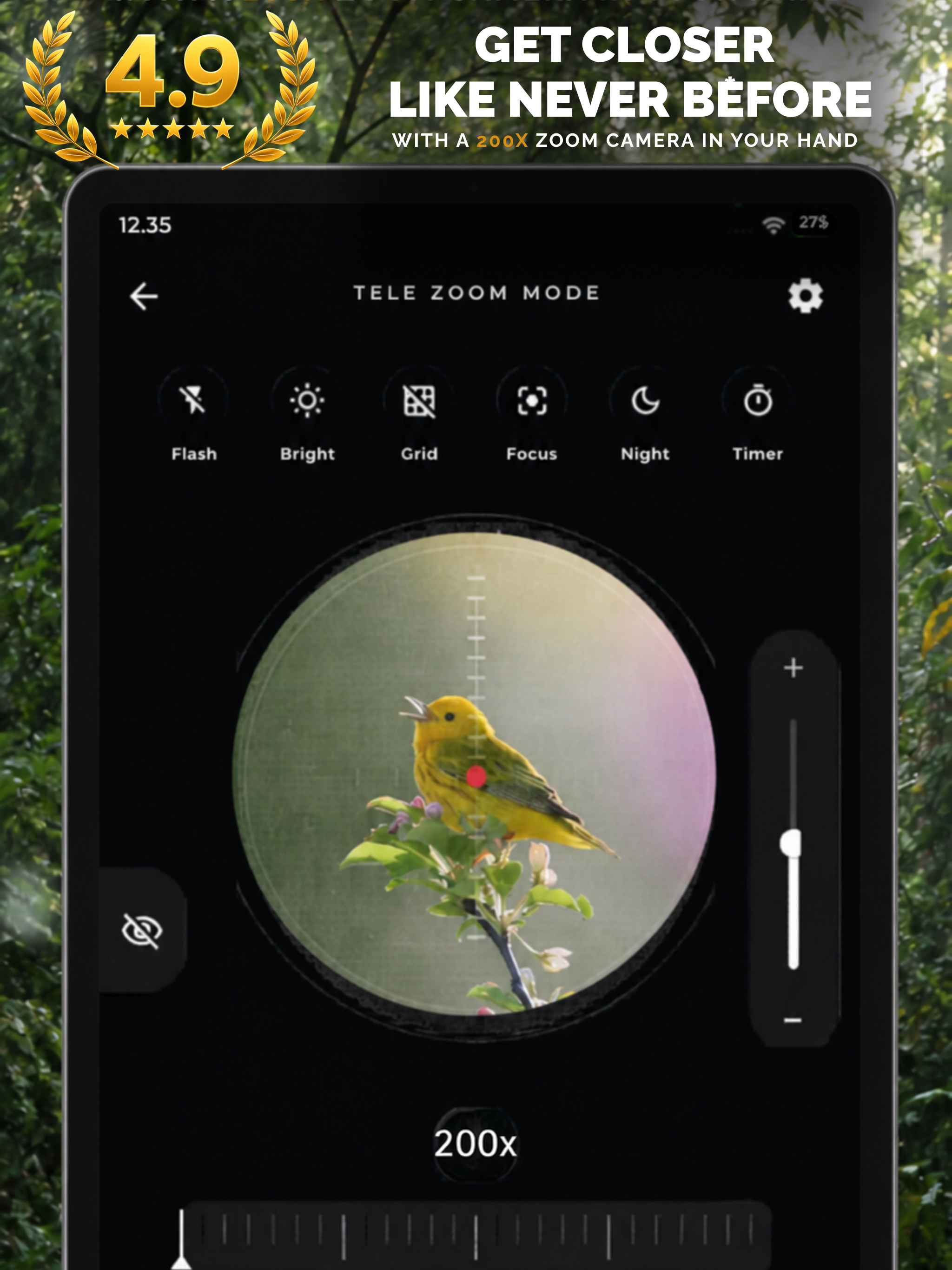 Super Zoom Telescope Camera HD screenshot 7