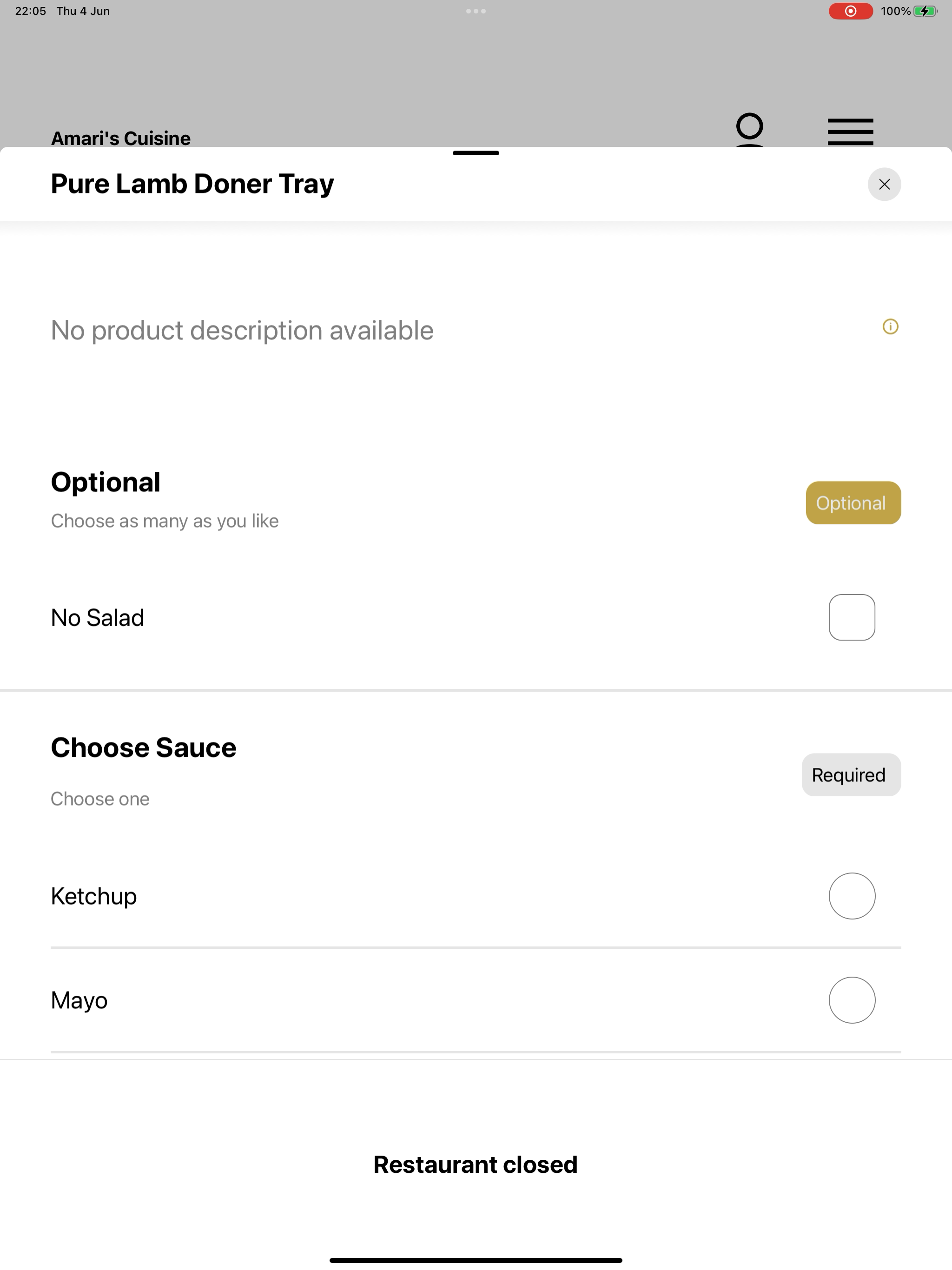 Amari's Cuisine