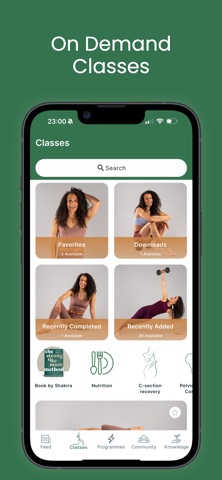 The StrongLikeMum App iPhone screenshot