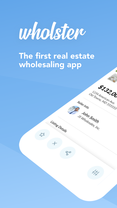 Wholster Real Estate Screenshot