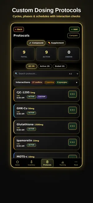 OnePin: TRT & Peptide Tracker screenshot 3