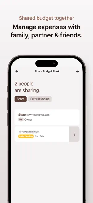 Kkumgom - Shared Budget screenshot 3