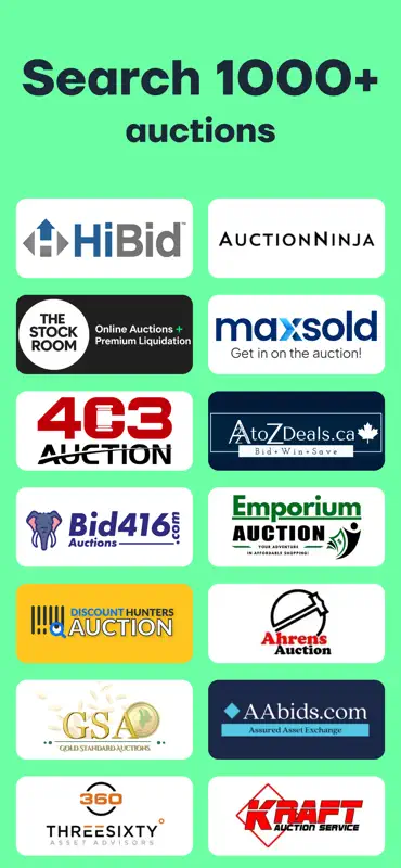 WatchBid: Search Every Auction screenshot 1 of 4