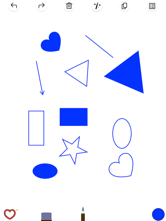 Sketch Tree - Art Drawing Pad iPad screenshot 8 - Graphics & Design app