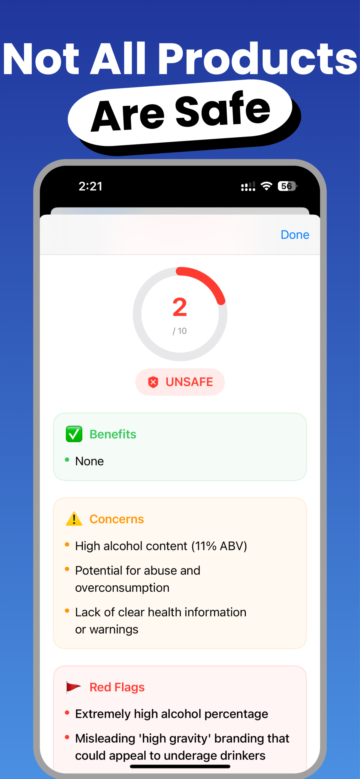 TrustScan: Safe Product Scan