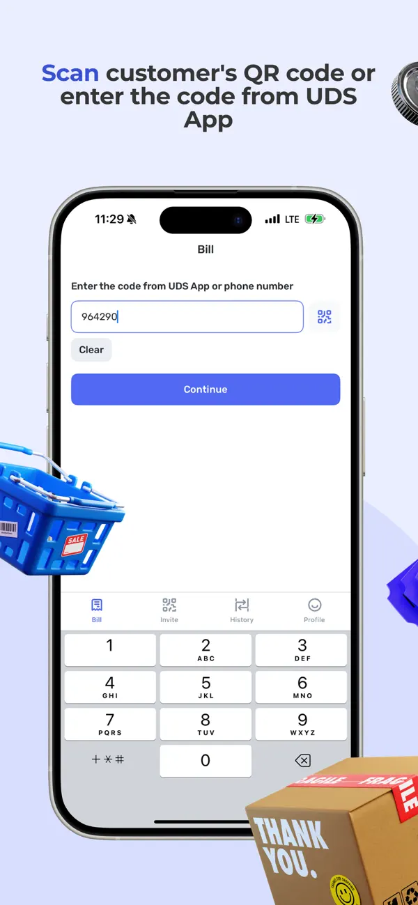 Screenshot #1 pour UDS Cashier