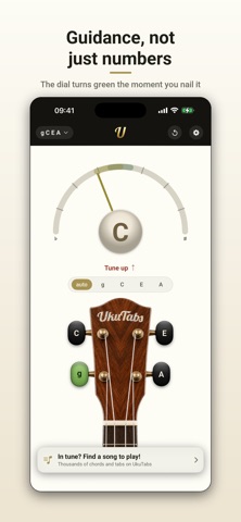 UkuTabs Ukulele Tuner Screenshot 2 of 9