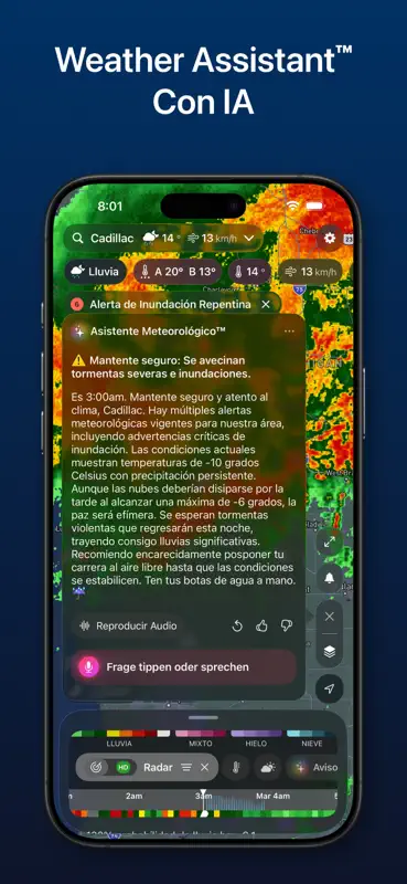 Storm Radar: mapa del tiempo screenshot 7 of 10