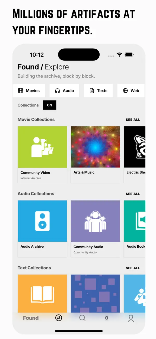Screenshot #3 pour Found - Explore History