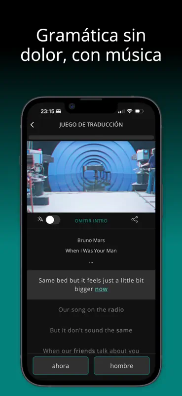 LyricFluent: Aprende inglés screenshot 8 of 10