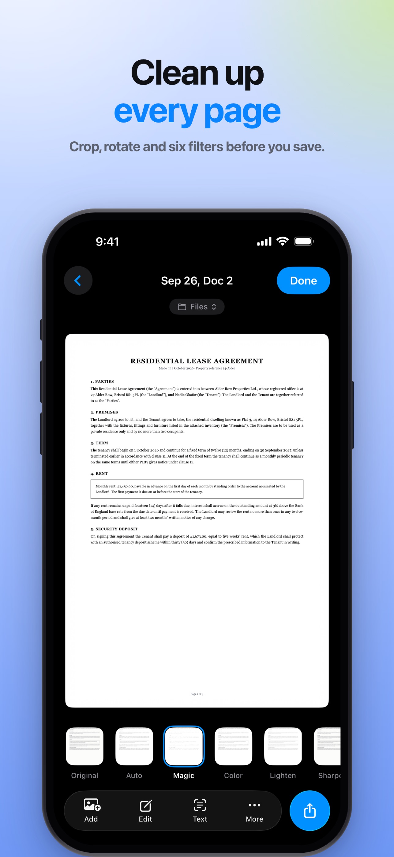 Screenshot 6 of Document Scanner: PDF & Sign