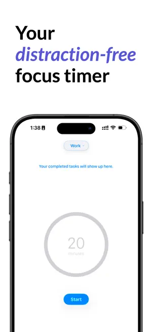 Pomodoro Focus Timer screenshot 1