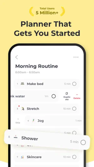 Routine Planner, Habit Tracker screenshot 2