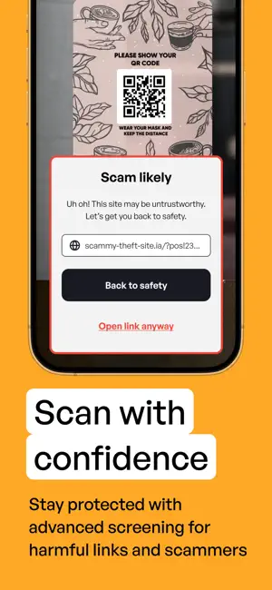 CaptureQR - QR Code Scanner screenshot 1
