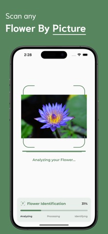 Flower Identifier - FI iPhone screenshot