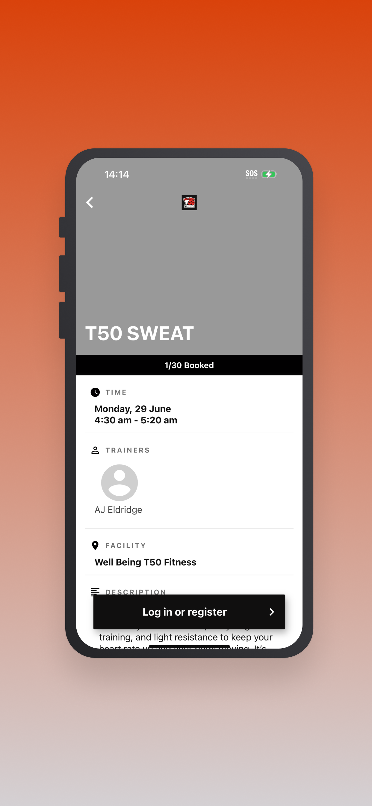 WELLBEING T50 FITNESS screenshot 3