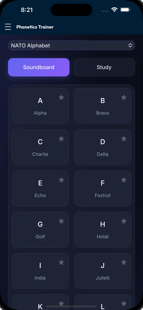 #2. Phonetics Trainer Study Sounds (iOS) Ved: LiveDataLink LLC