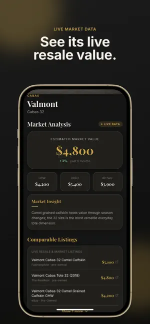 BaggyAI Handbag Value Scanner screenshot 3