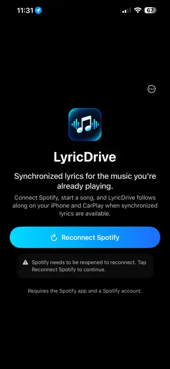 LyricDrive Player screenshot 2