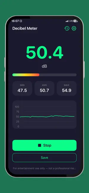 Decibel Meter: Sound Level dB screenshot 1