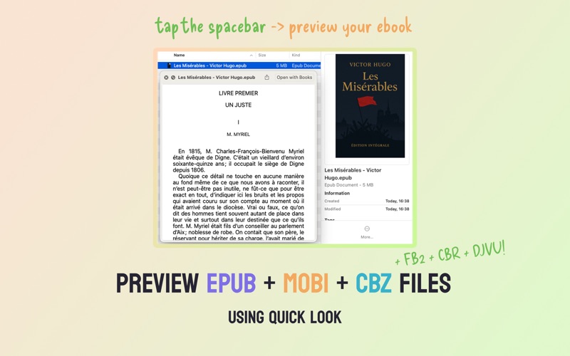 Book Preview app screenshot