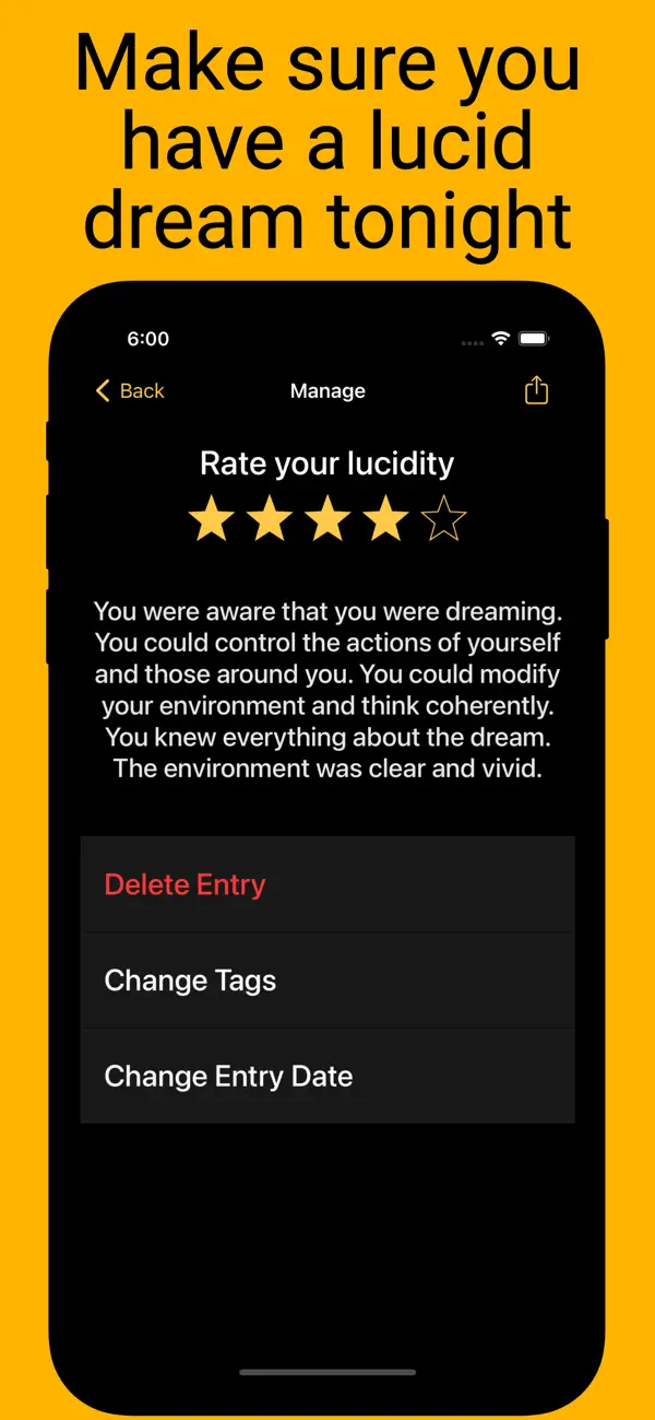 Screenshot #3 pour Lucid Dream Alarm - Everdream