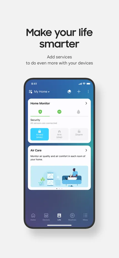 SmartThings - Lifestyle App | MWM