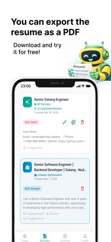 Hirefy: Resume Optimizer Screenshot 6 of 7